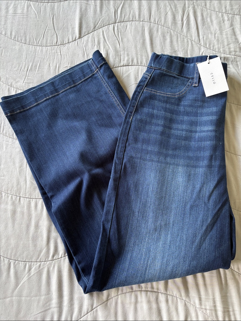 Cello Women's Straight Leg Jeans - Dark Blue